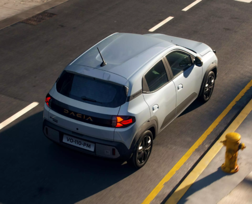 dacia spring exterieur 2026
